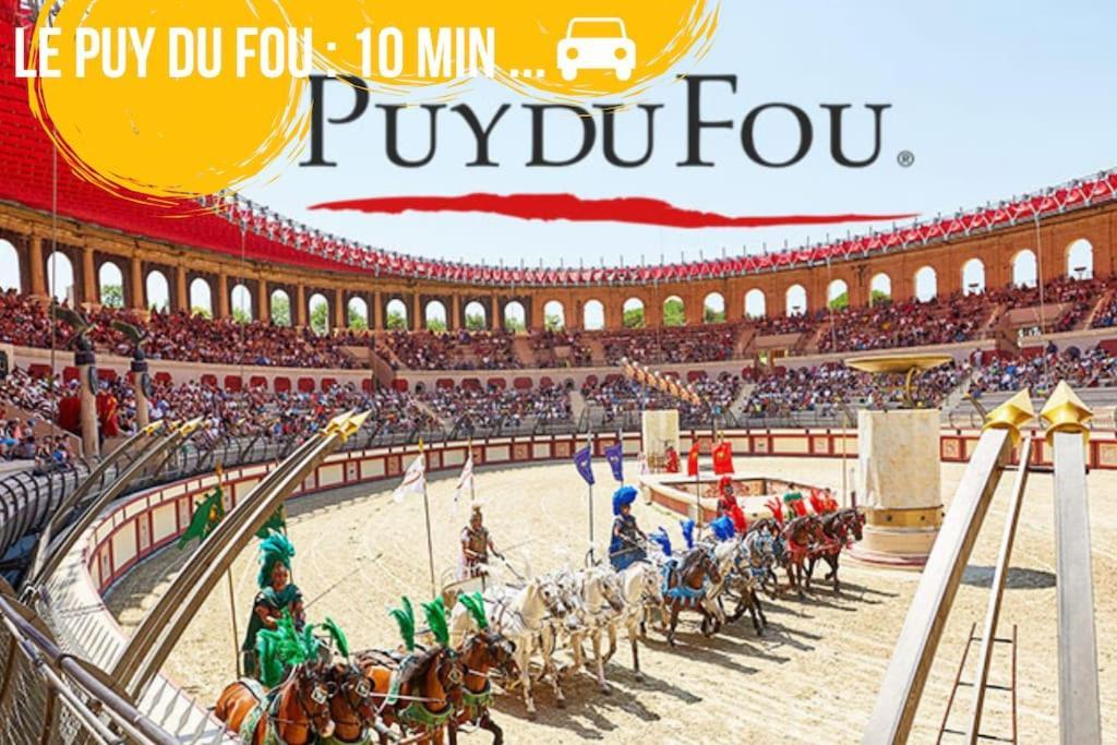 Puy Du Fou Apartment Лес Хербиерс Екстериор снимка
