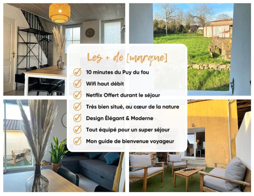 Puy Du Fou Apartment Лес Хербиерс Екстериор снимка